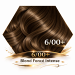 Coloration cheveux blond foncé intense 6/00+