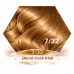 Coloration cheveux Blond Doré Irisé 7/32